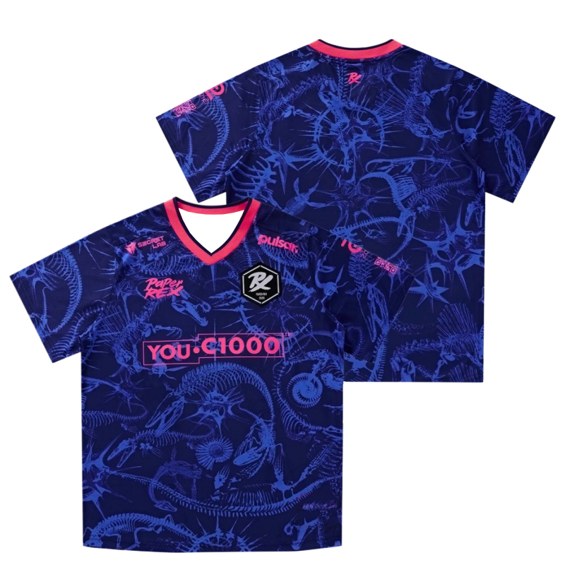 Esports Gaming Jersey - Camiseta de Esports Familiar, Diseño Esqueleto