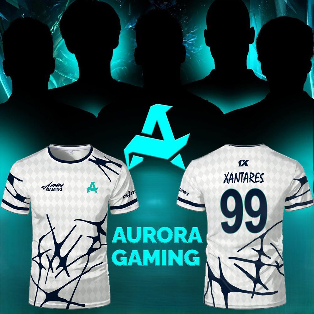 Esports Gaming Jersey - Equipo de deportes electrónicos Aurora Gaming